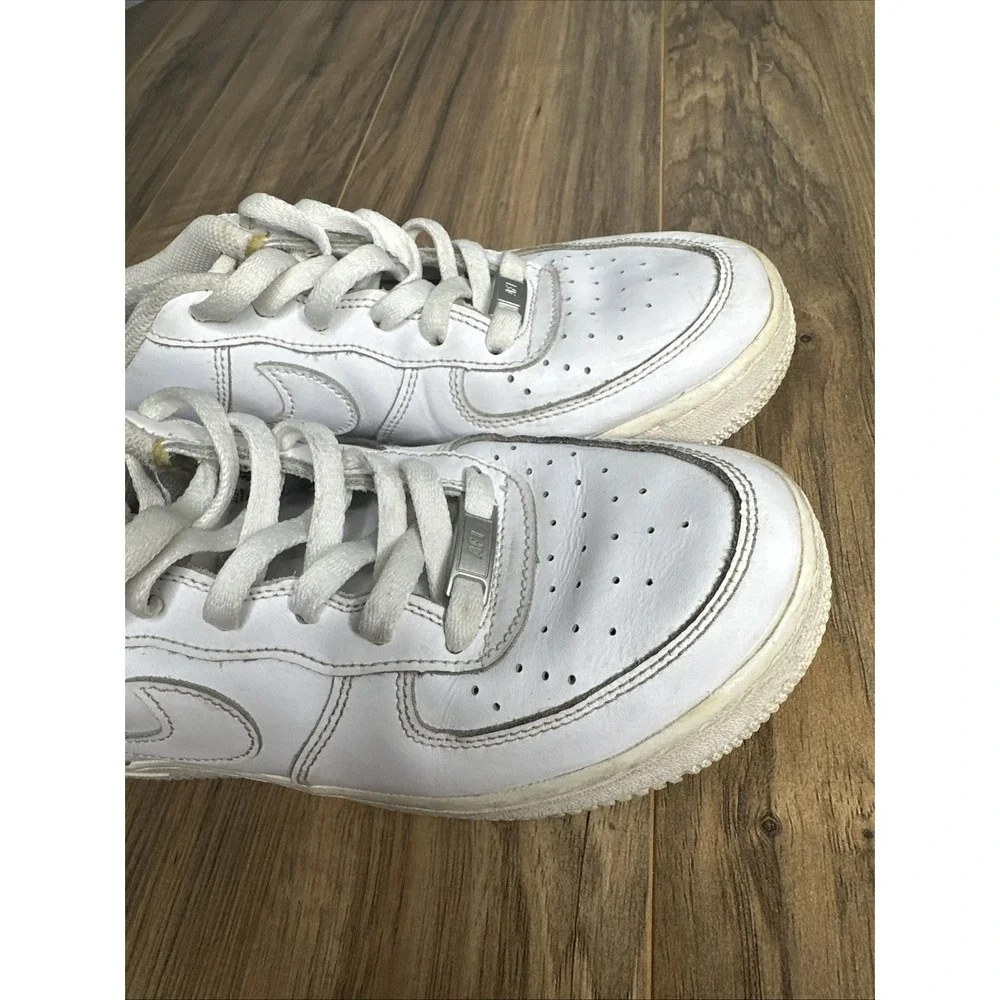 Nike Air Force‎ 1 le Low Triple White Size 6.5Y GS DH2920-111